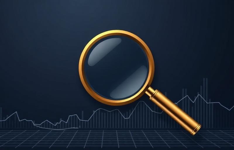 SEO audit analysis magnifying glass examining website performance data for Toronto businesses