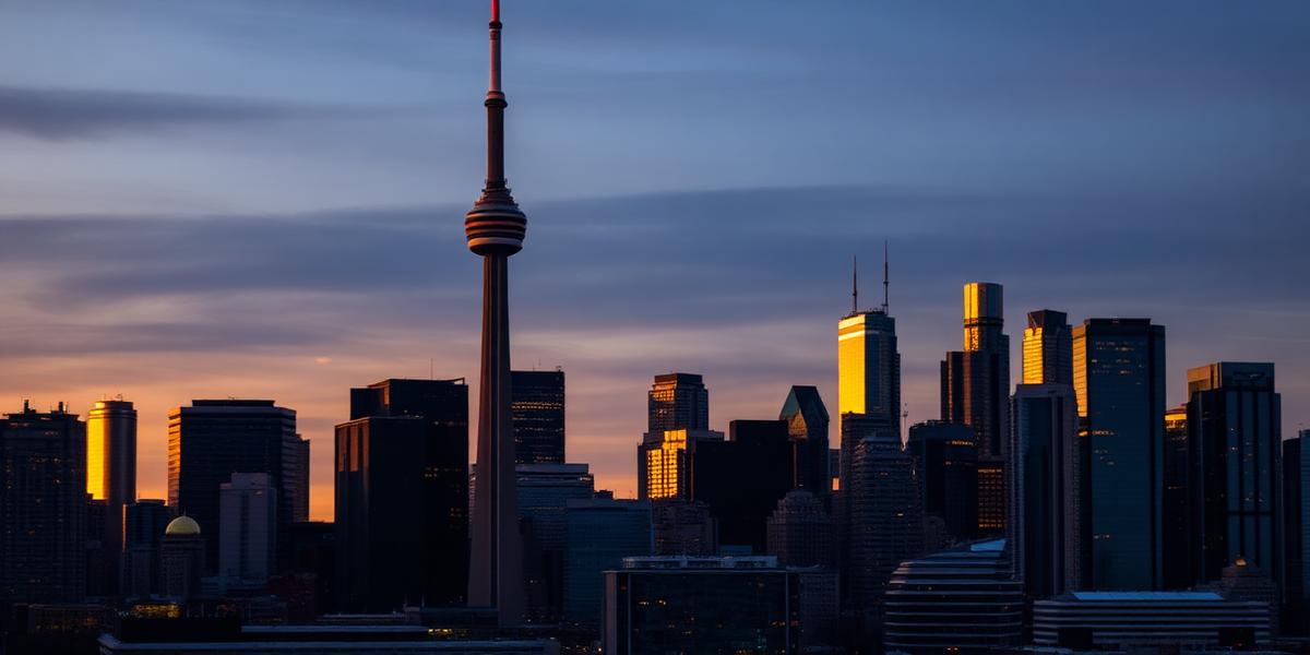 SEO services for businesses in Markham, Ontario - Greater Toronto Area skyline